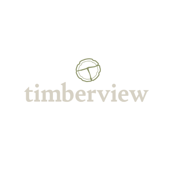 A logo with a tree and the word "timberview" in front of it.