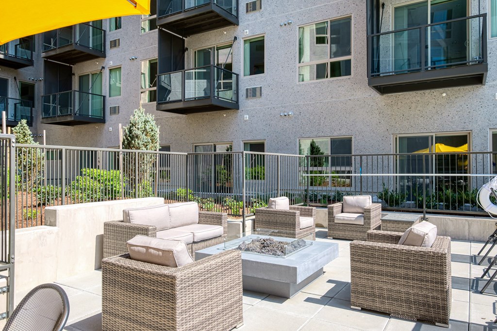 35 Club | Exterior Community Space