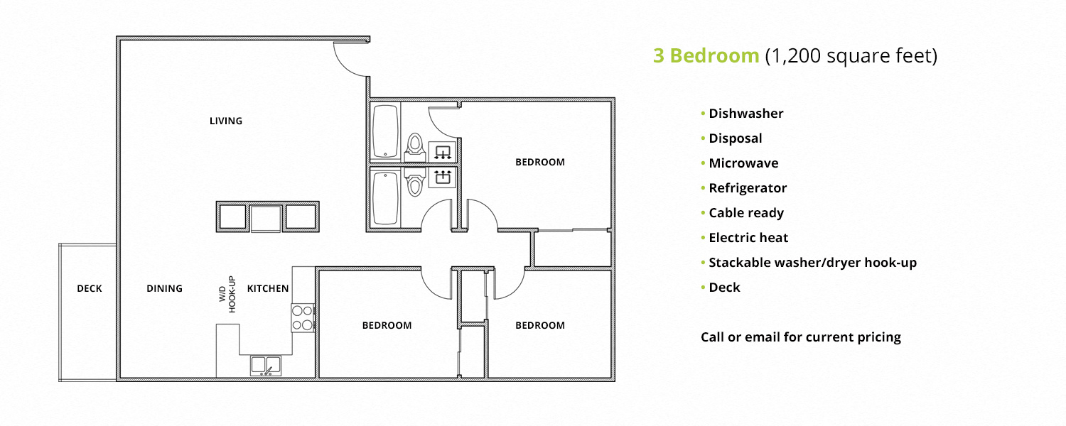 a floor plan of a house with a bedroom and a living room