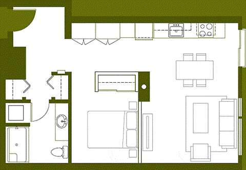 3531 NE 15th Avenue Studio-1 Bed Apartment, Portland, Oregon for Rent - Photo Gallery 37