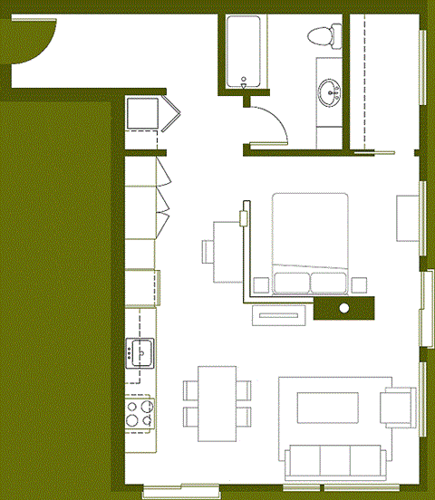 3531 NE 15th Avenue Studio-1 Bed Apartment, Portland, Oregon for Rent - Photo Gallery 40