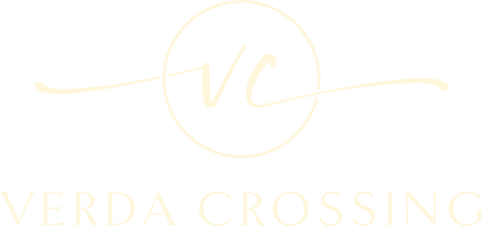 A logo with the letters "vc" in a circle with a line through it.