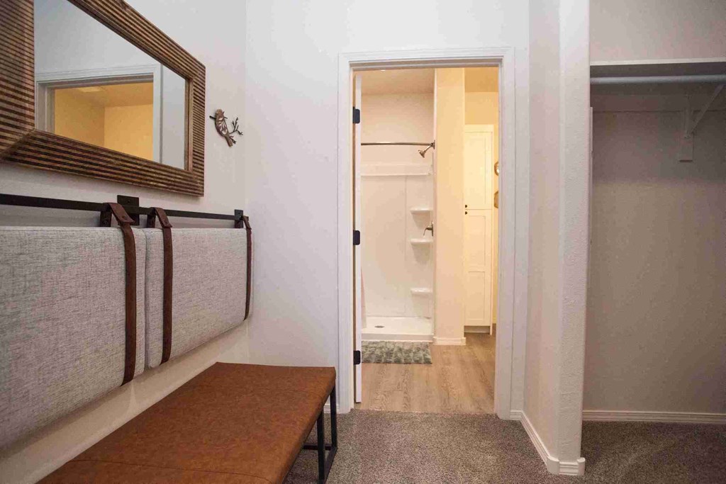 Master Closet & Bathroom