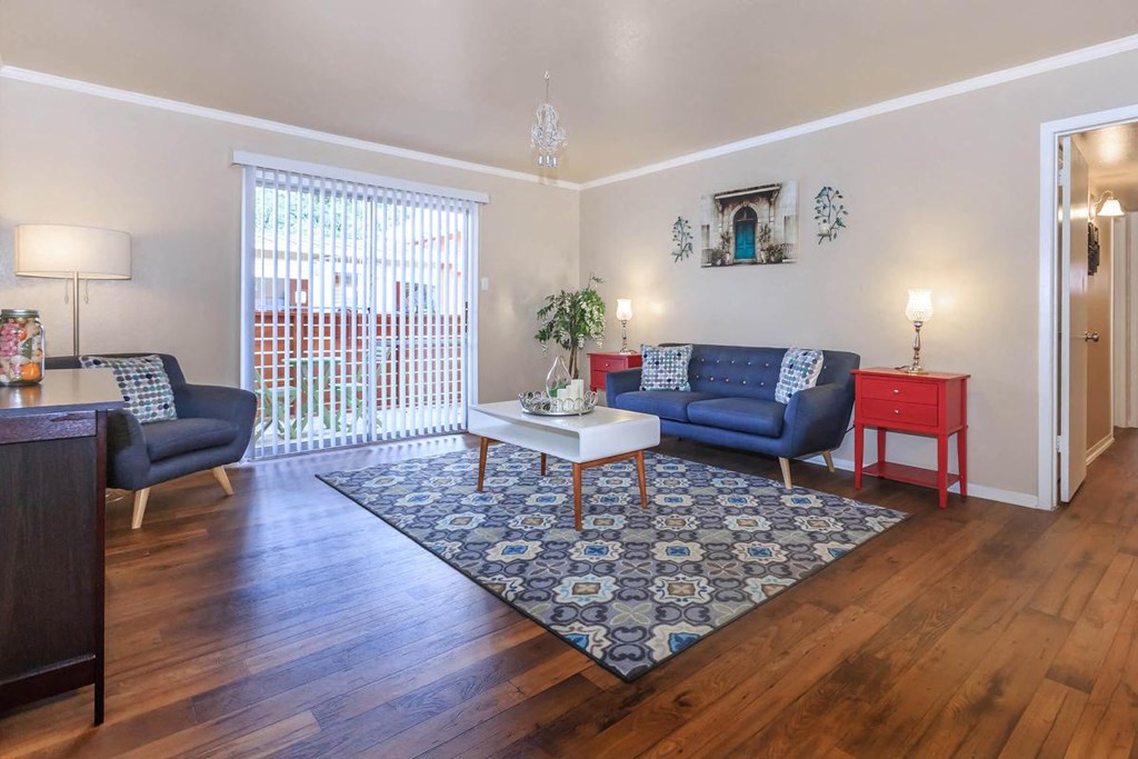 Spacious Living Area at Boston Woods Apartments, San Antonio TX, 78201