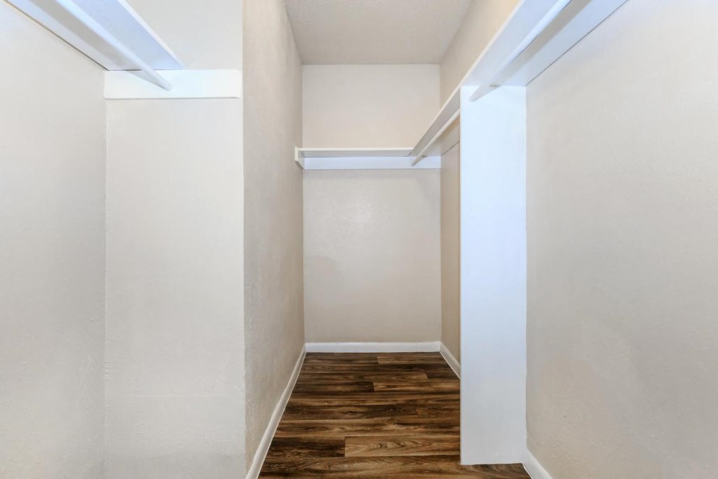 Spacious Closet at Boston Woods Apartments, San Antonio TX