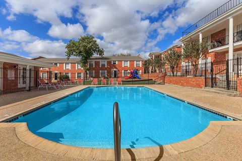 Pool at Boston Woods Apartments, Texas, 78201