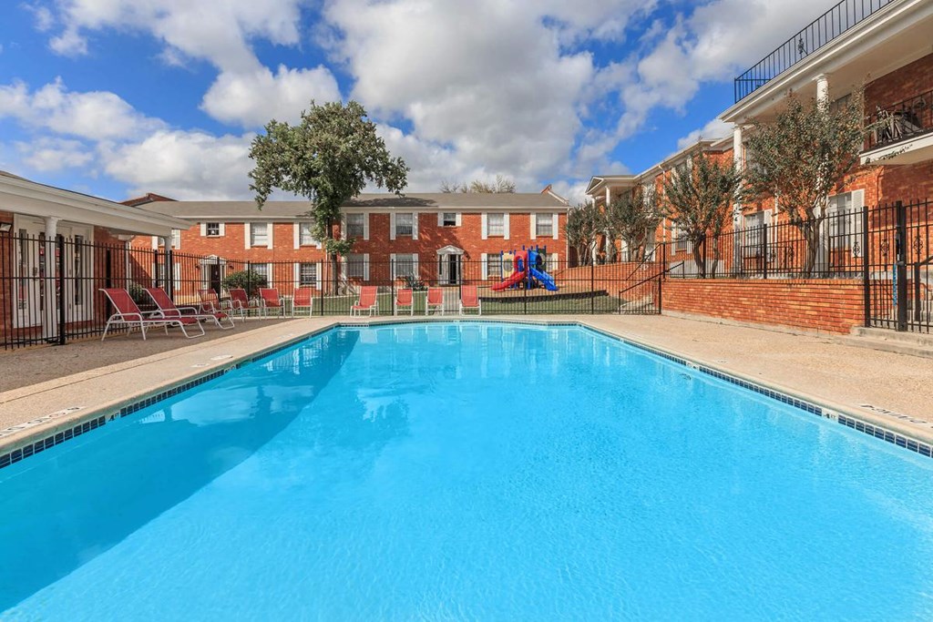 Pool View at Boston Woods Apartments, San Antonio TX, 78201