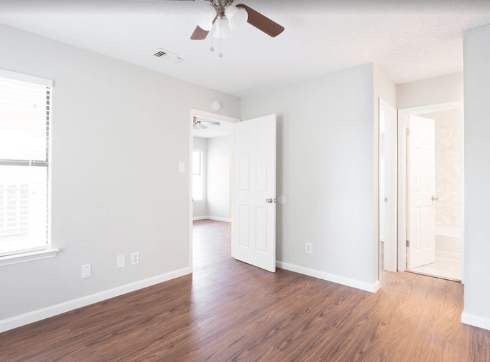 Empty Bedroom at Callaghan Heights, San Antonio