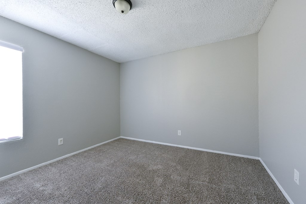 an empty room with carpet and a window at Eagle View Apartments, Texas, 78064