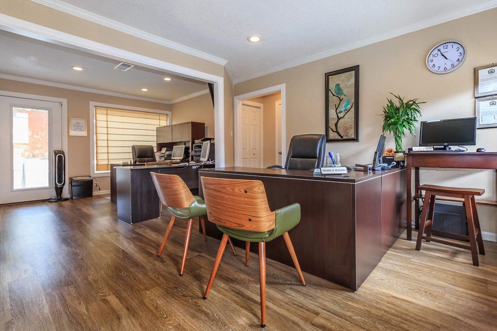 Leasing Office at Boston Woods Apartments, San Antonio TX, 78201