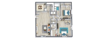 A floor plan of a house with a laundry room, utility room, and kitchen.