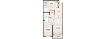 the floor plan of the residences