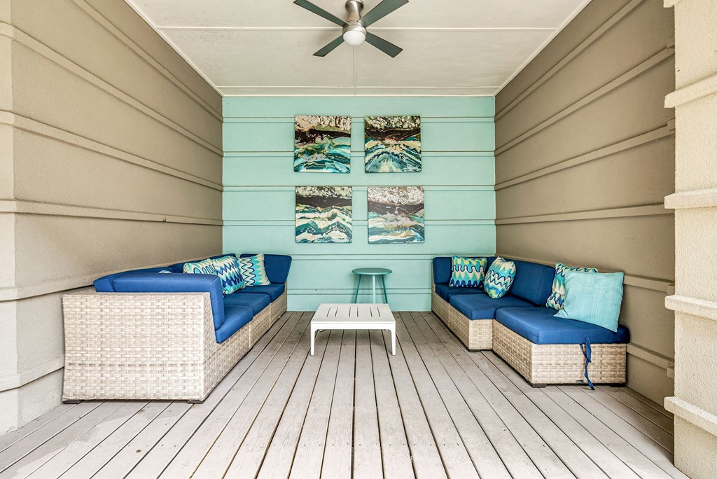 Private resident only cabanas