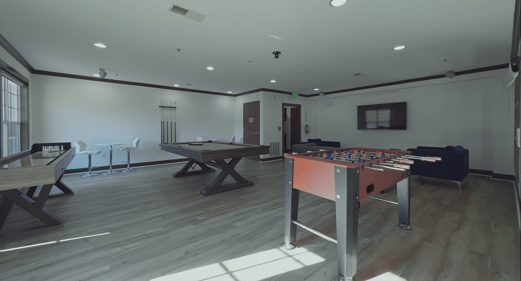 New game room with lots of fun