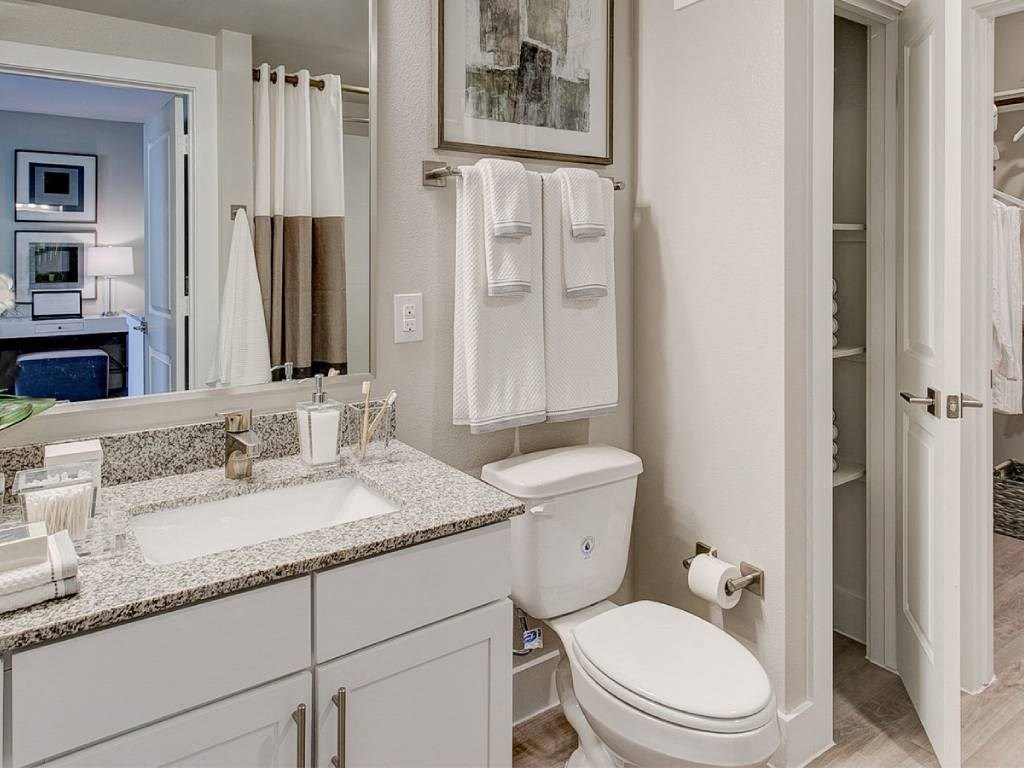 apartment master bathroom