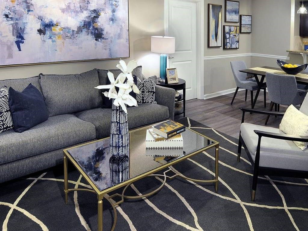 living room, 1 bedroom, 2 bedroom apartments