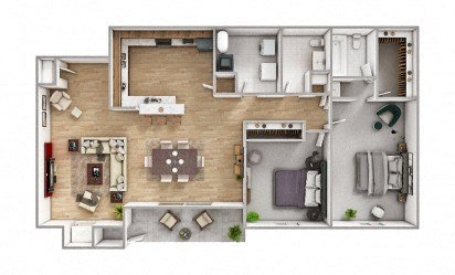 4969 Central Drive 2 Beds Apartment for Rent - Photo Gallery 13