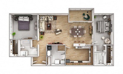 4969 Central Drive 2 Beds Apartment for Rent - Photo Gallery 14