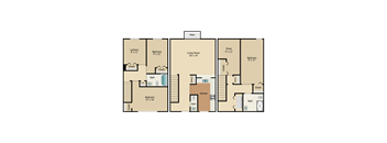 3 Bed 2.5 Bath with Study Townhouse