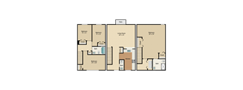 4 Bed 2.5 Bath Townhouse