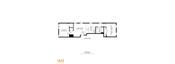 floor plan of 55 north luxury apartments to rent in the north end of boston