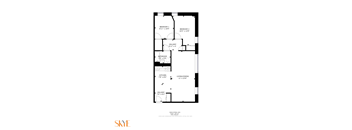bedroom floor plan | luxury apartments in brooklyn heights | the mille brookhaven