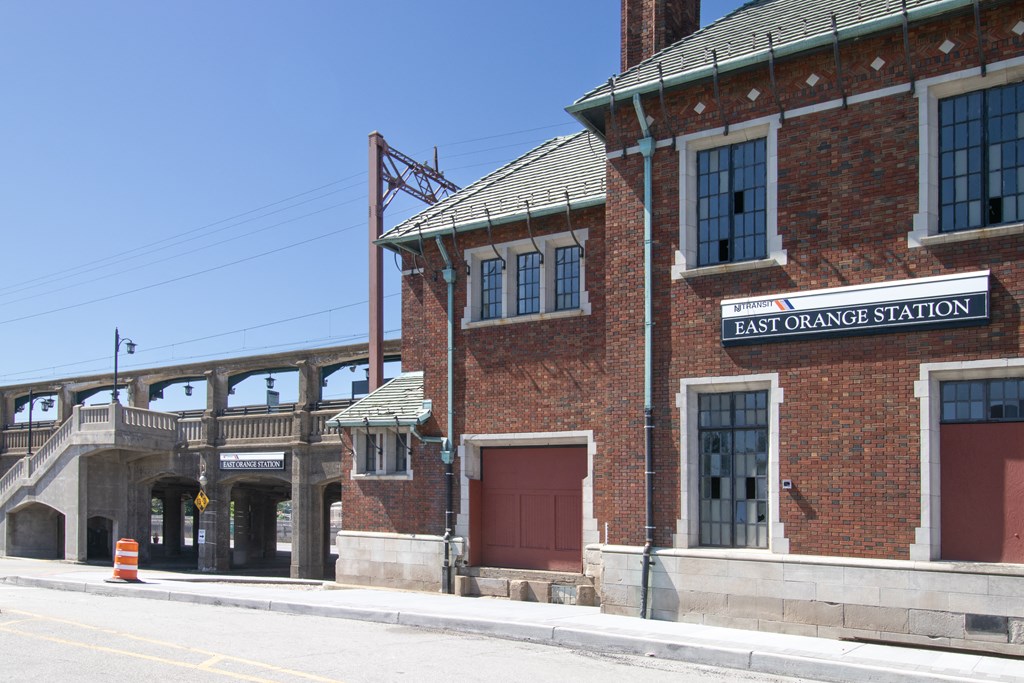 the entrance to the east canton station at the corner of a street