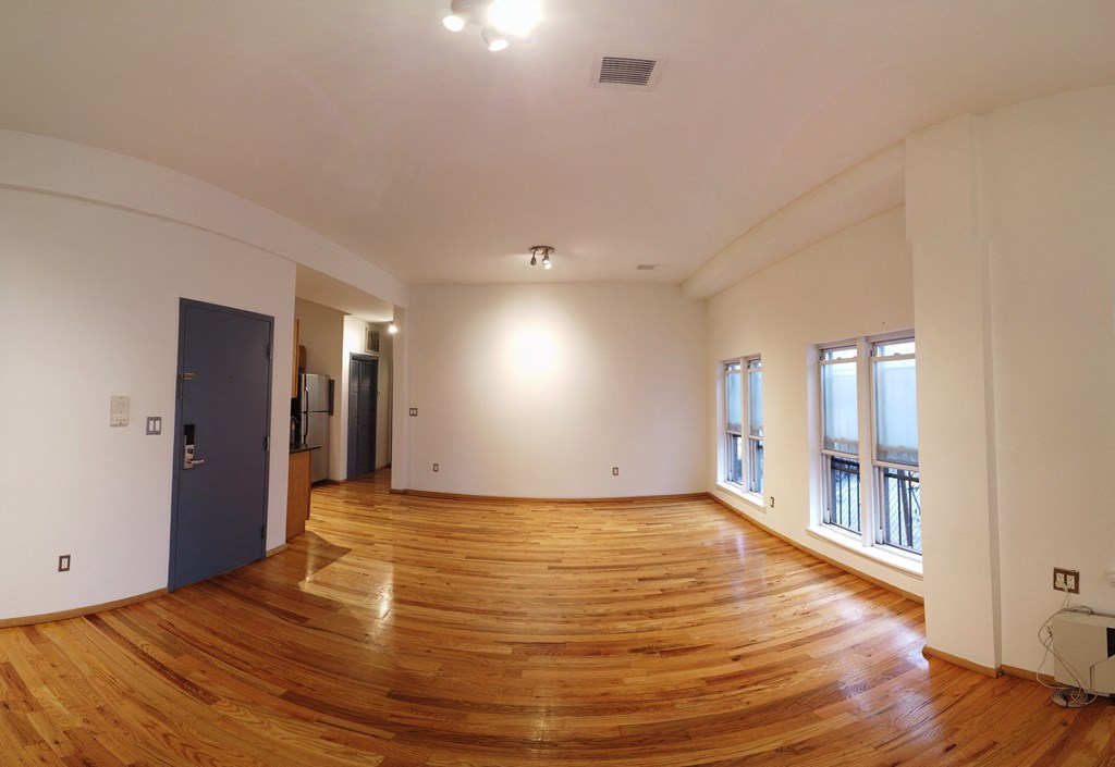 Open living and kitchen floorplan