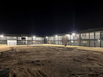 New exterior lighting with our beautiful new paint job! - Photo Gallery 2