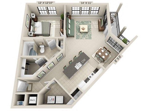 3 Hermann Museum Circle Studio-3 Beds Apartment for Rent - Photo Gallery 65