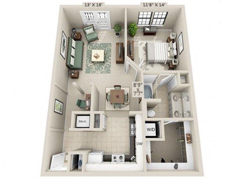 3 Hermann Museum Circle Studio-3 Beds Apartment for Rent - Photo Gallery 67