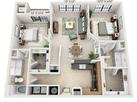 3 Hermann Museum Cir Dr Studio-3 Beds Apartment for Rent - Photo Gallery 60