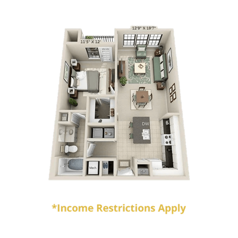 3 Hermann Museum Circle Studio-3 Beds Apartment for Rent - Photo Gallery 71