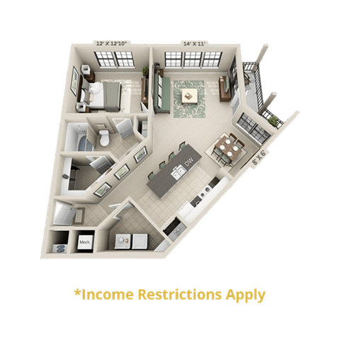 3 Hermann Museum Circle Studio-3 Beds Apartment for Rent - Photo Gallery 75