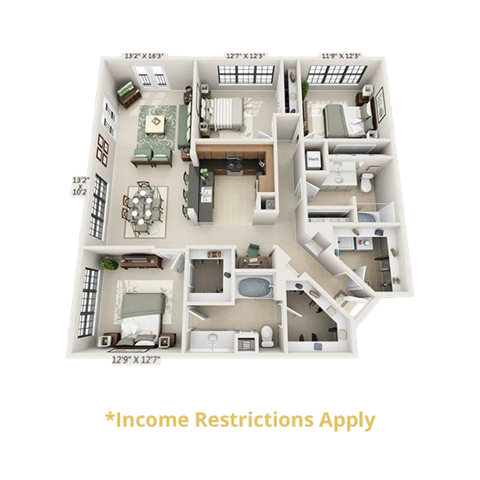 3 Hermann Museum Cir Dr Studio-3 Beds Apartment for Rent - Photo Gallery 65