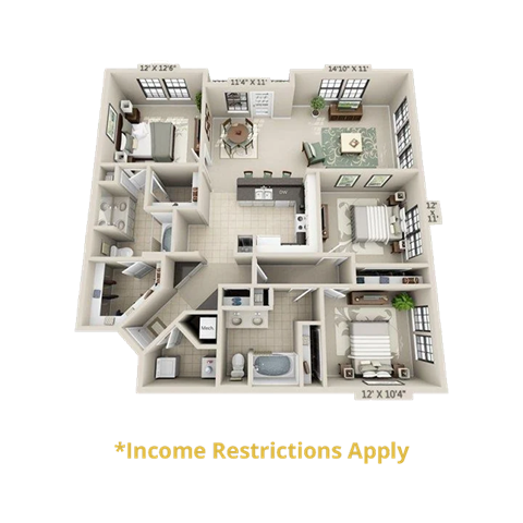 3 Hermann Museum Cir Dr Studio-3 Beds Apartment for Rent - Photo Gallery 108