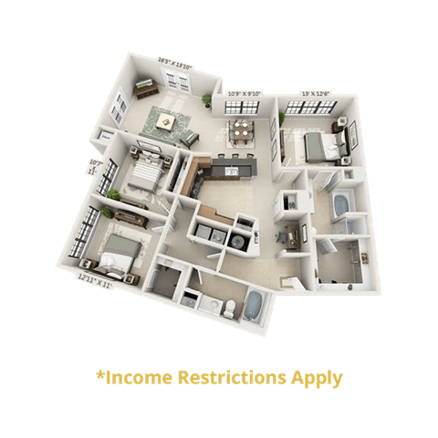 3 Hermann Museum Circle Studio-3 Beds Apartment for Rent - Photo Gallery 89