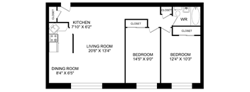 2 Bedroom