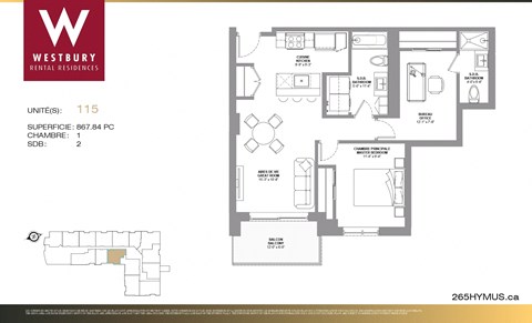 265 Hymus Boulevard 2 Beds Apartment for Rent - Photo Gallery 10