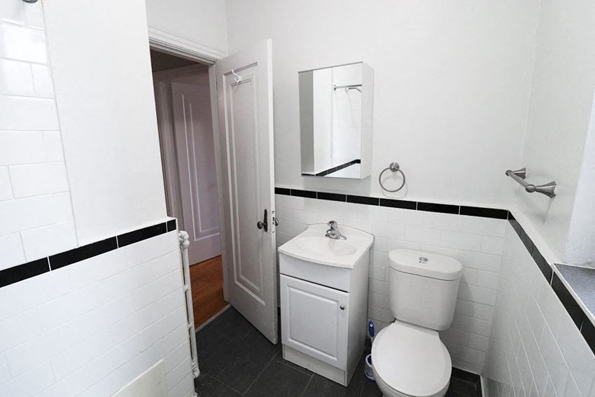 a small bathroom with a toilet and a sink