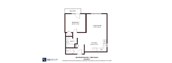 362 McArthur - 1 Bed Plan A