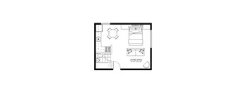 1040 Hollington - Studio Plan B