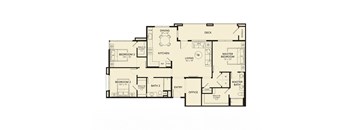 3 bed 2 bath C at Luma at El Corazon Apartments, Oceanside, California