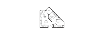 A3 Floor Plan at The Brynn, San Diego