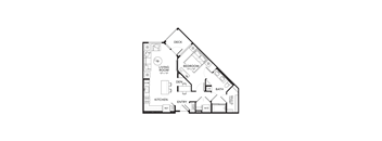 A4 Floor Plan at The Brynn, California
