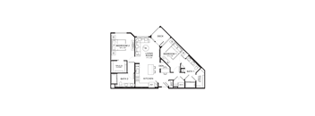 B4 Floor Plan at The Brynn, San Diego