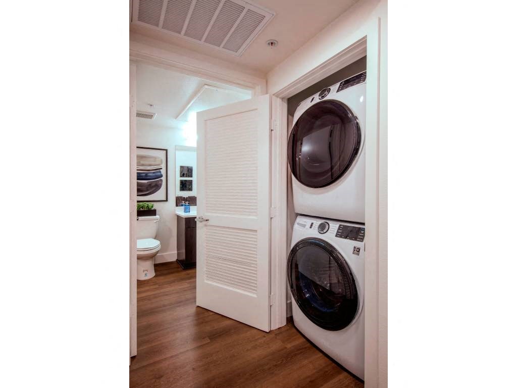 Washer Dryer In Unit at The Hub, San Diego, CA