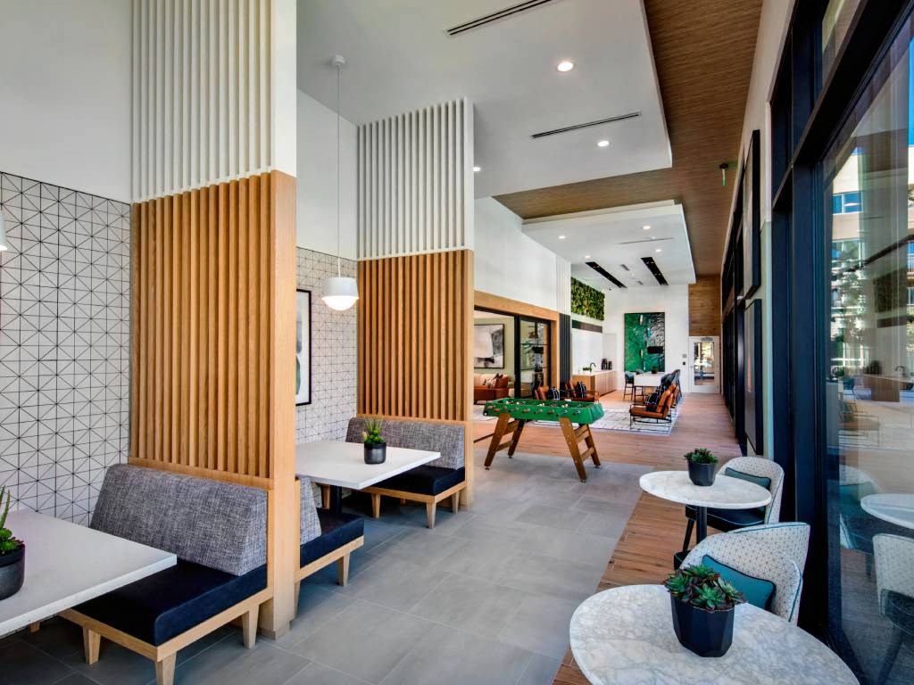 Social Nooks at The Hub, California