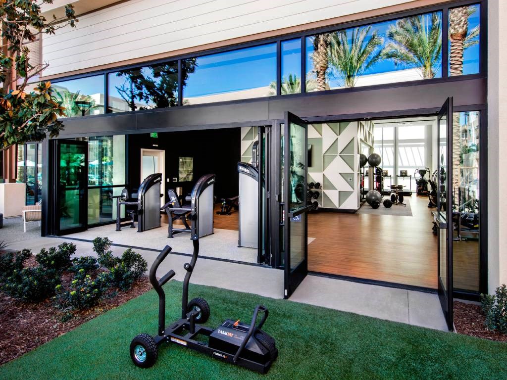 Fitness Center at The Hub, San Diego, California