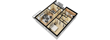 1 Bedroom 1 Bathroom